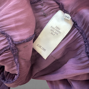 Balmain SS08 by Christophe Decarnin Metal Star Applique Bleached Long Dress