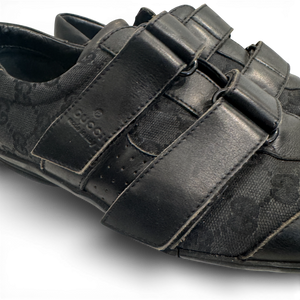 Gucci 2000s Monogram Strap Sneakers