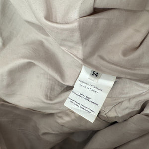 Balmain SS13 Cream Leather Biker Pants