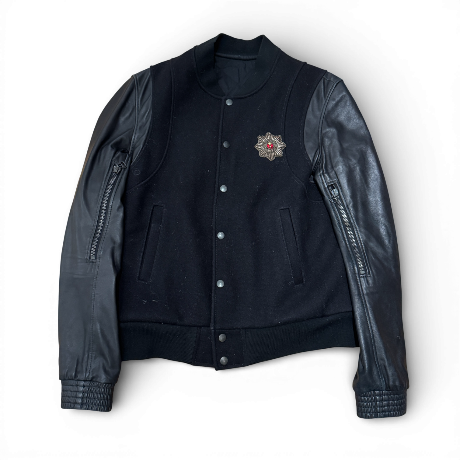 Balmain SS10 by Christophe Decarnin Embellished Teddy Jacket