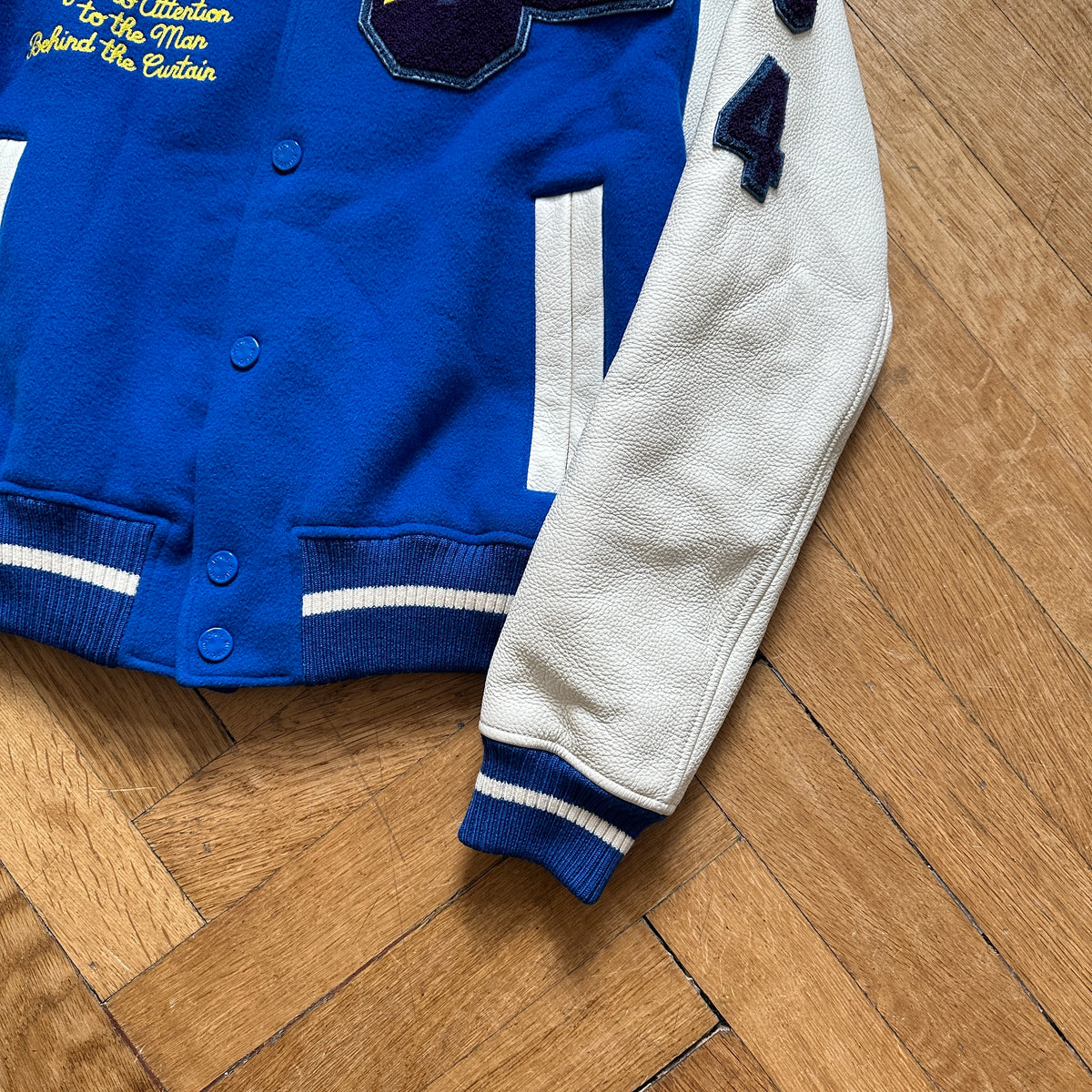 Louis Vuitton SS19 Plain Rainbow Wizard of OZ Varsity Bomber