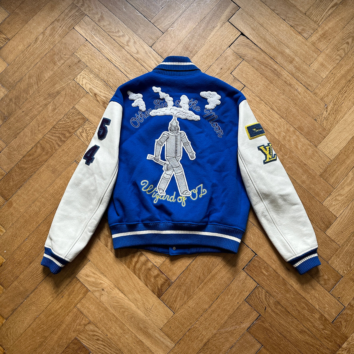 Louis Vuitton SS19 Plain Rainbow Wizard of OZ Varsity Bomber