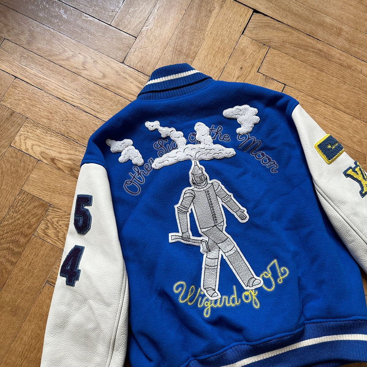 Louis Vuitton SS19 Plain Rainbow Wizard of OZ Varsity Bomber