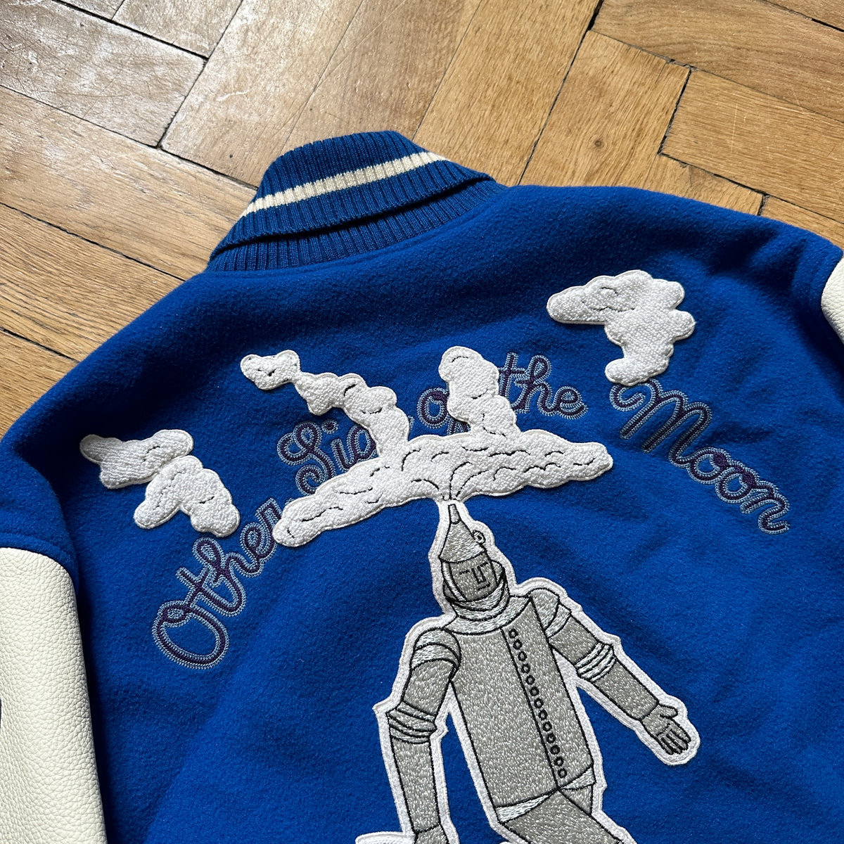 Louis Vuitton SS19 Plain Rainbow Wizard of OZ Varsity Bomber