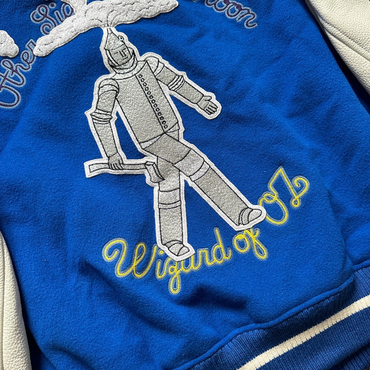 Louis Vuitton SS19 Plain Rainbow Wizard of OZ Varsity Bomber