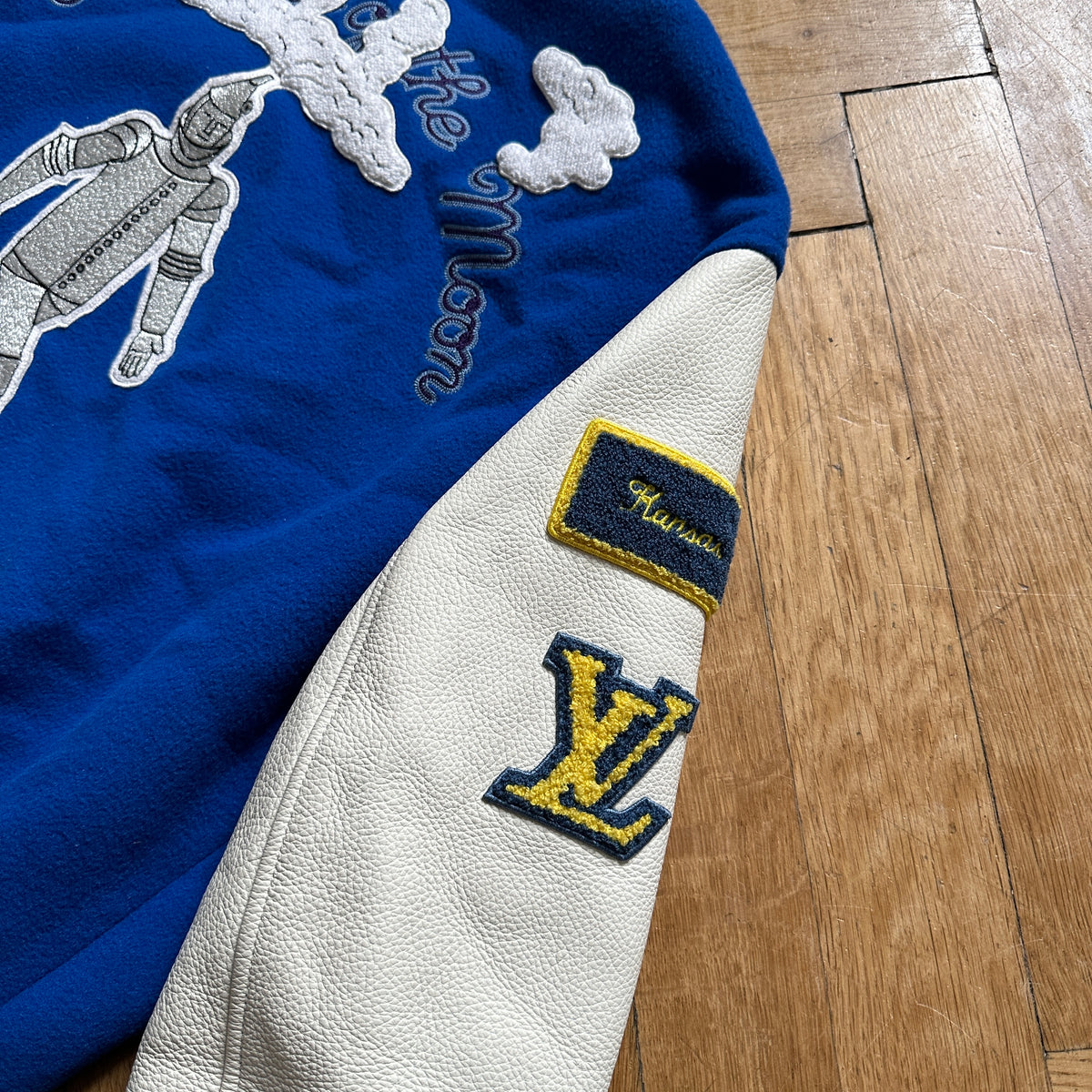 Louis Vuitton SS19 Plain Rainbow Wizard of OZ Varsity Bomber