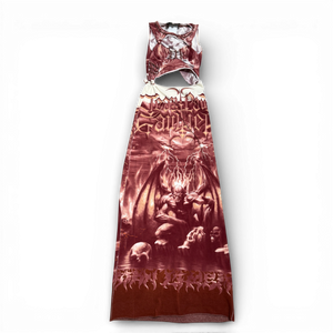 Jean Paul Gaultier SS01 Demon Cut Out Dress