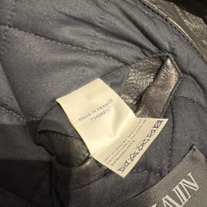 Balmain by Christophe Decarnin Calf Fur Leather Jacket