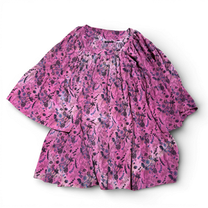 Balmain SS08 by Christophe Decanin Bleached Floral Silk Runway Dress