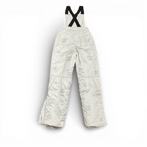 Chanel 2021 Coco Neige Laser Cut CC Logo Ski Down Overall Sample
