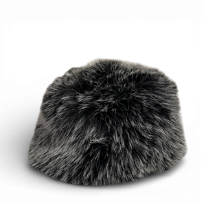 Chanel 2024 Faux Fur Embellished Cossack Hat Sample