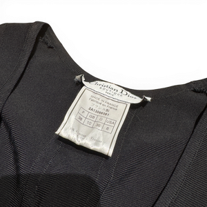 Christian Dior SS02 by John Galliano Laced Black Dress