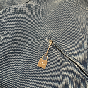 Christian Dior SS04 Blue Moto Biker Set Pants