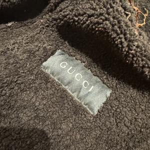 Gucci FW03 by Tom Ford Embroidered Shearling Coat