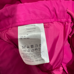 Valentino Pink Nylon Puffer Track Pants