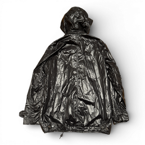 Dior Homme SS09 Shiny Black Nylon Coat