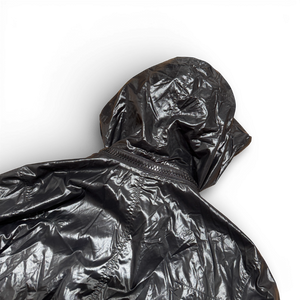 Dior Homme SS09 Shiny Black Nylon Coat
