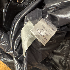 Dior Homme SS09 Shiny Black Nylon Coat