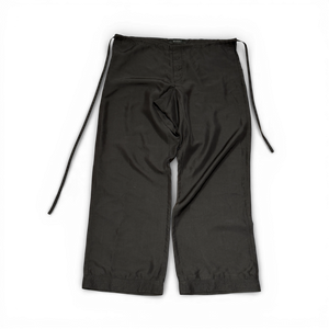 Gucci SS01 by Tom Ford Black Karate Silk Pants