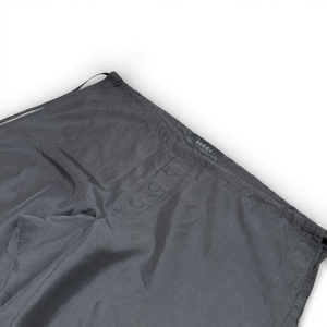 Gucci SS01 by Tom Ford Black Karate Silk Pants