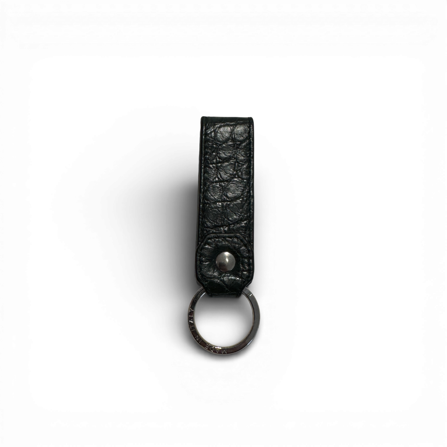 Berluti by Haider Ackermann Croc Leather Key Holder
