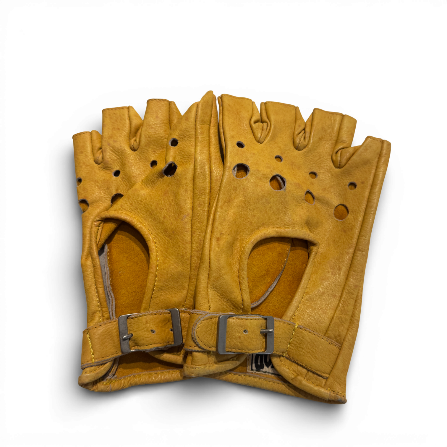 Jean Paul Gaultier 90s Junior Racing Leather Gloves