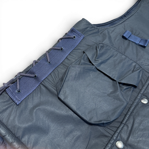 Helmut Lang AW1999 Flak Down Filled Laced Vest