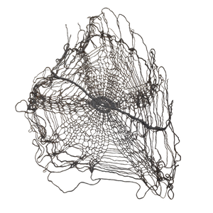 Maison Martin Margiela FW93 Spider Web Hand Knit Blanket Cardigan