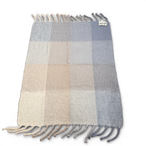 Celine AW17 by Phoebe Philo Plaid Mohair Blanket