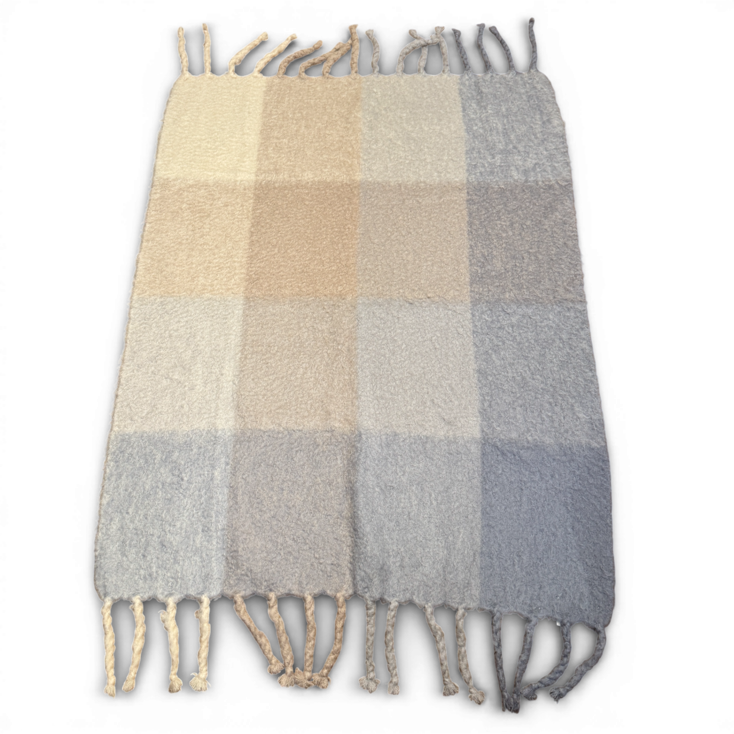 Celine AW17 by Phoebe Philo Plaid Mohair Blanket