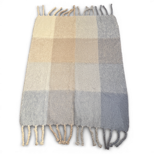 Celine AW17 by Phoebe Philo Plaid Mohair Blanket