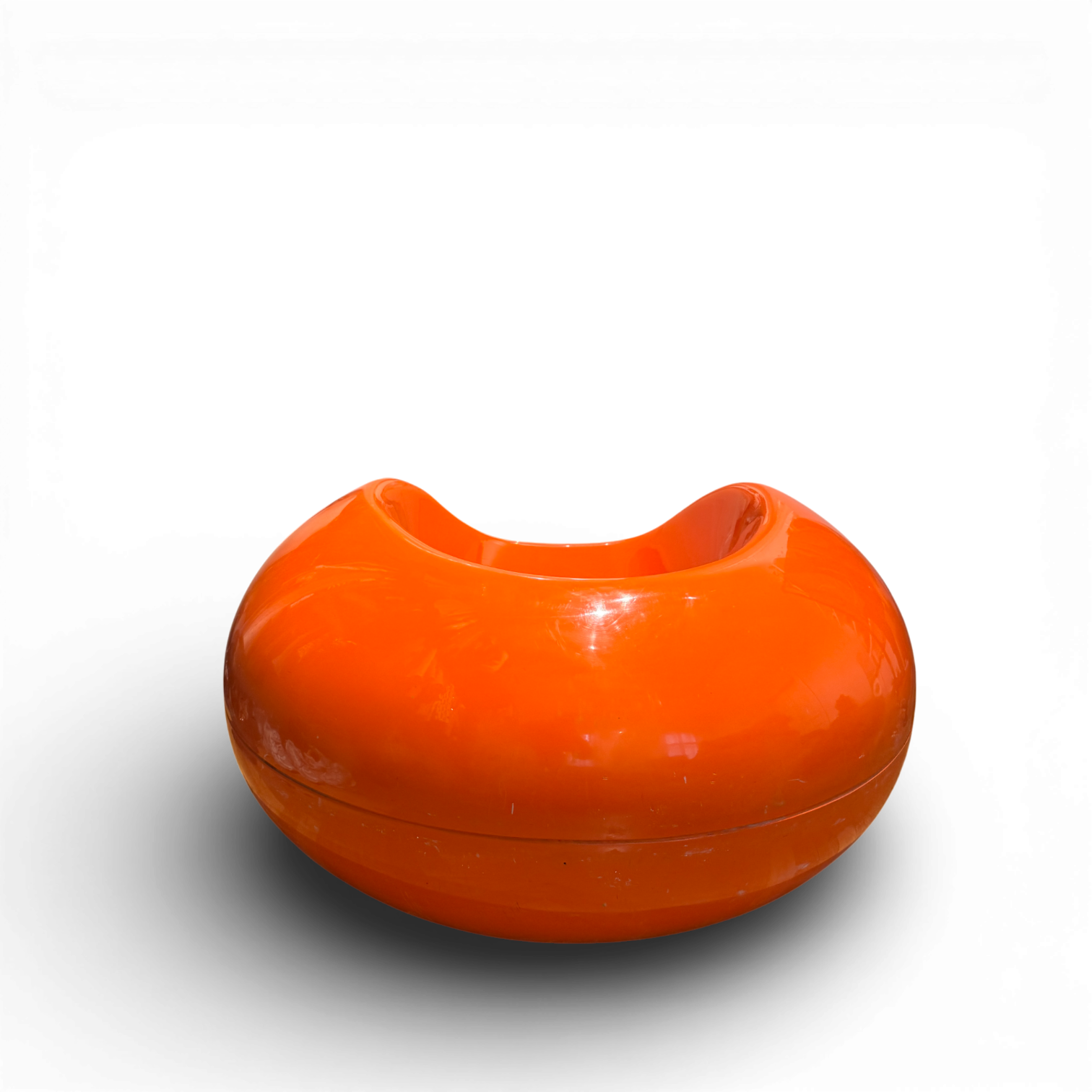 Eero Aarnio for Adelta Orange Pastil Chair 1967