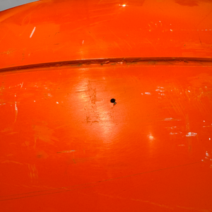 Eero Aarnio for Adelta Orange Pastil Chair 1967