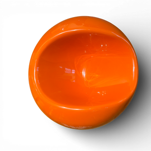 Eero Aarnio for Adelta Orange Pastil Chair 1967