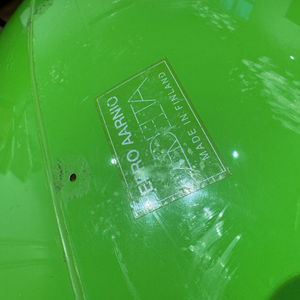 Eero Aarnio for Adelta Green Pastil Chair 1967