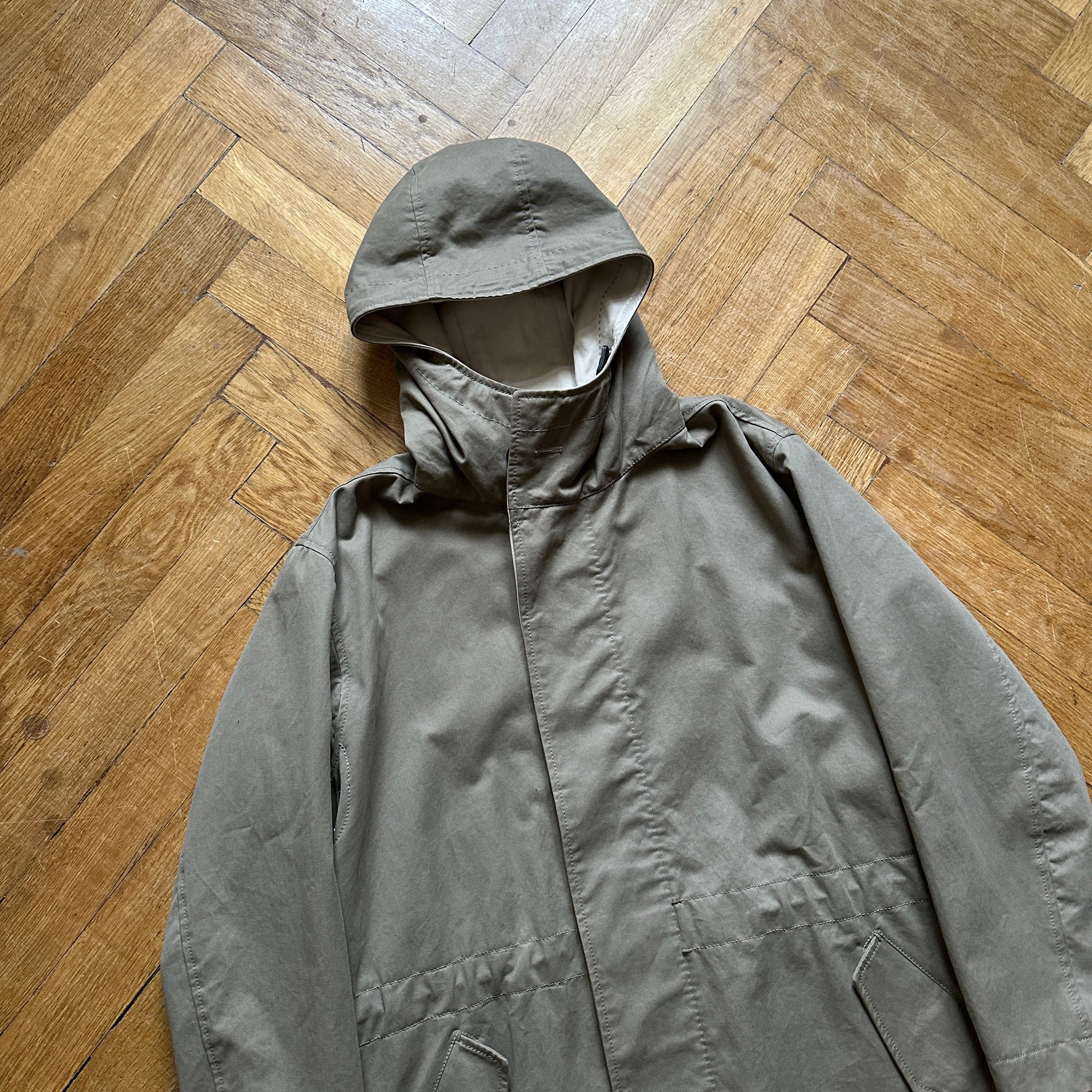 Berluti by Haider Ackermann SS18 Leather Lined Parka Sample