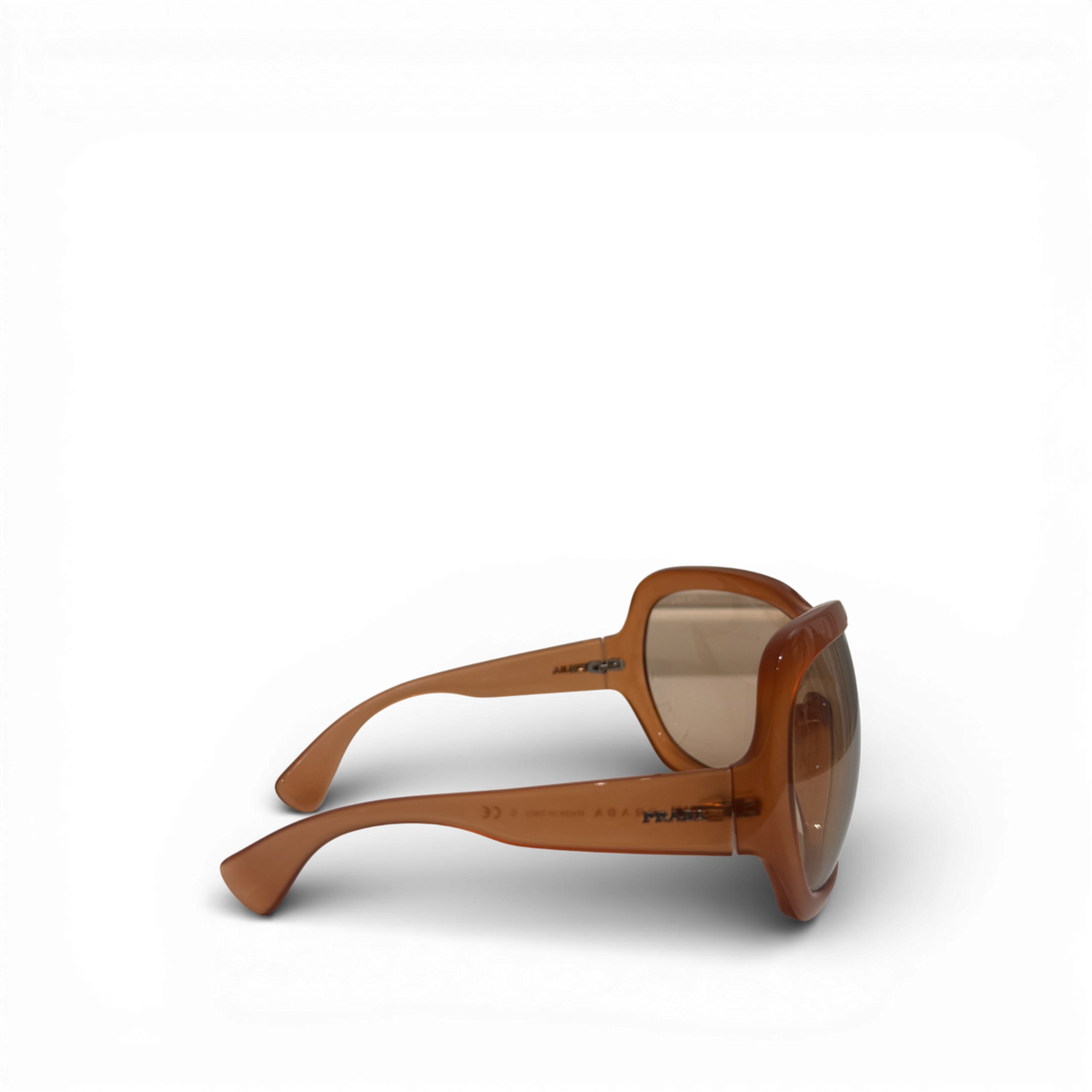Prada FW11 Runway Illusion Shield Oversized Sunglasses