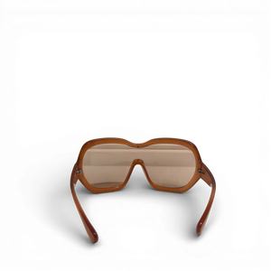 Prada FW11 Runway Illusion Shield Oversized Sunglasses