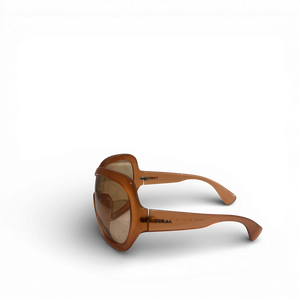 Prada FW11 Runway Illusion Shield Oversized Sunglasses