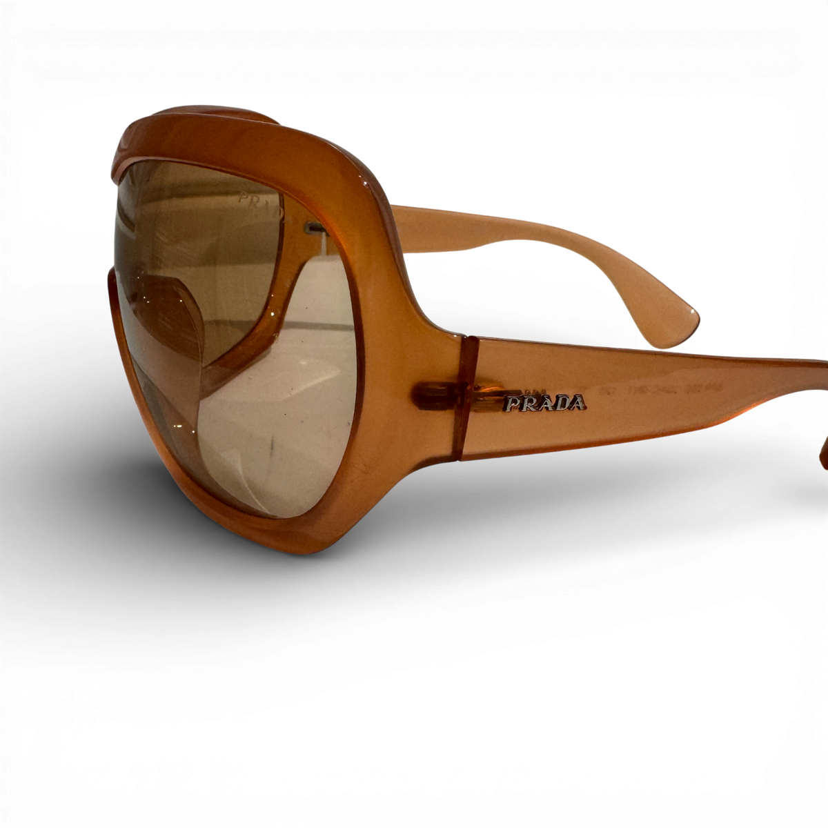 Prada FW11 Runway Illusion Shield Oversized Sunglasses