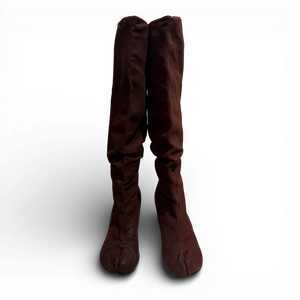Maison Martin Margiela 2000s Tabi Knee High Brown