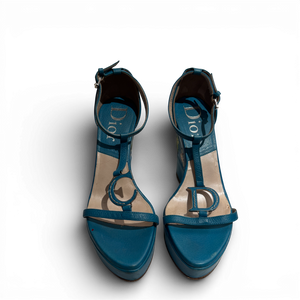 Christian Dior SS05 by John Galliano Floral Embroidered Heels