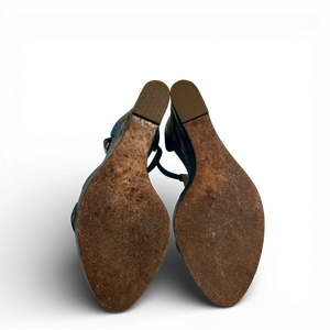 Christian Dior SS05 by John Galliano Floral Embroidered Heels