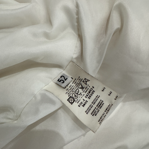 Helmut Lang AW98 White Hooded Down Parka