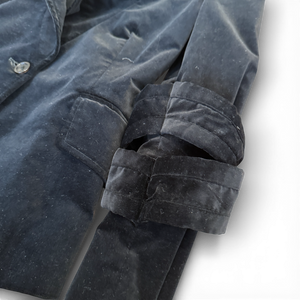 Gucci AW04 by Tom Ford Elbow Strap Black Velvet Jacket