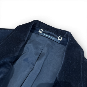 Gucci AW04 by Tom Ford Elbow Strap Black Velvet Jacket