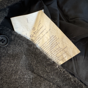 Junya Watanabe Comme Des Garcons FW03 Raw Hem Bow Detail Jacket