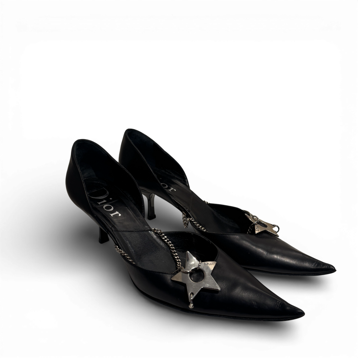 Christian Dior SS03 by John Galliano Hardcore Piercing Pointed Heels