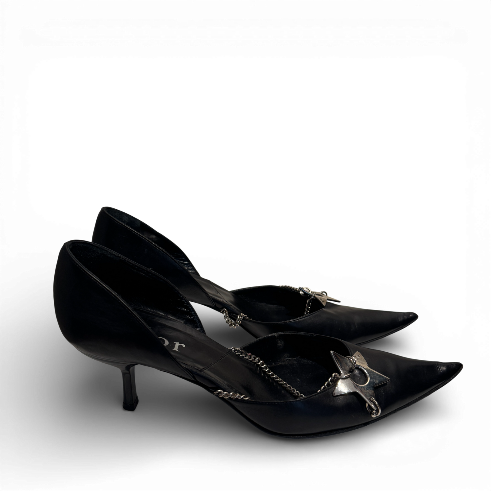 Christian Dior SS03 by John Galliano Hardcored Piercing Pointed Heels