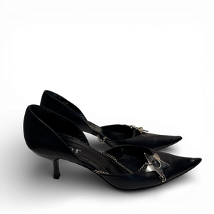 Christian Dior SS03 by John Galliano Hardcored Piercing Pointed Heels